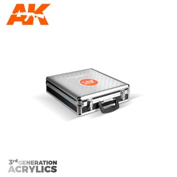 AK Interactive 3rd Generation Acrylics - 100 Colours Briefcase