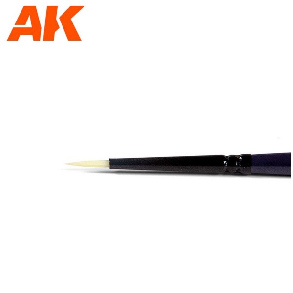 AK Interactive - TABLETOP BRUSHES – Size 0