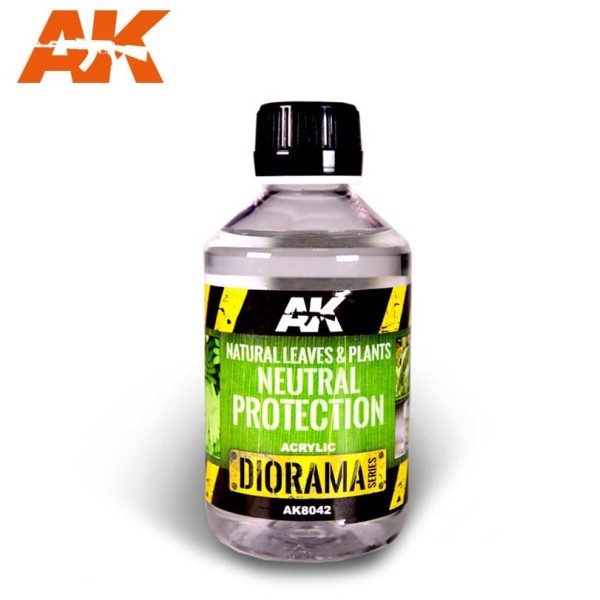 AK Interactive - Diorama Effects - Neutral Protection for Natural Leaves and Plants (250ml)
