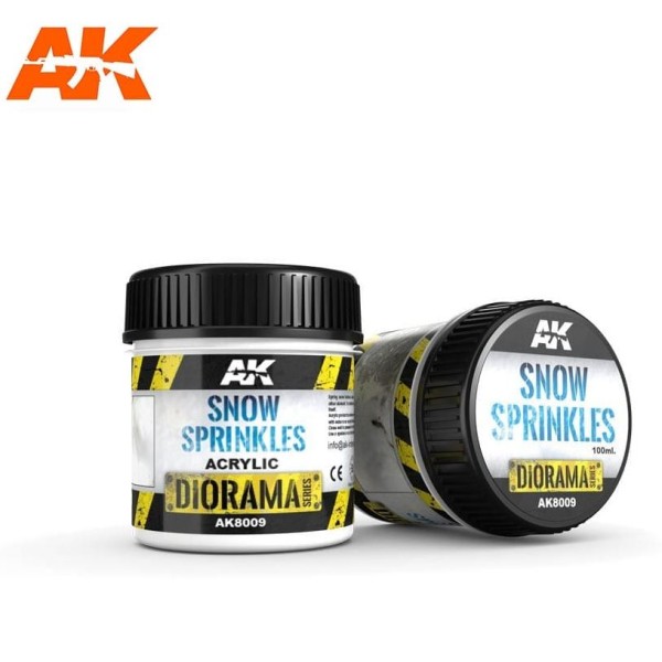 AK Interactive - Diorama Effects - snow sprinkles (100ML)