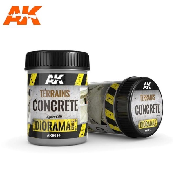 AK Interactive - Diorama Effects - Terrains Concrete (250ml)