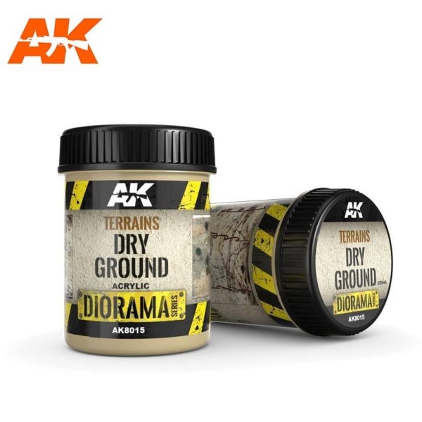 AK Interactive - Diorama Effects - Terrains Dry Ground (250ml)