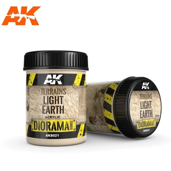 AK Interactive - Diorama Effects - Terrains Light Earth (250ml)