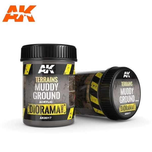 AK Interactive - Diorama Effects - Terrains Muddy Ground (250ml)