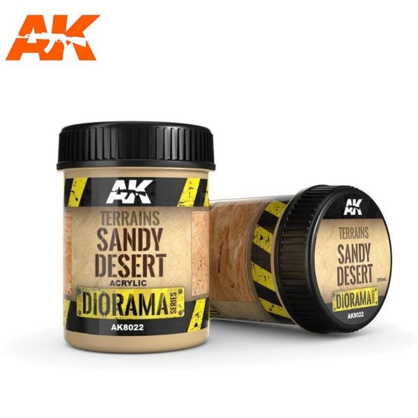 AK Interactive - Diorama Effects - Terrains Sandy Desert (250ml)