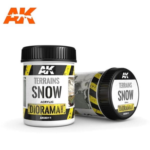 AK Interactive - Diorama Effects - Terrains Snow (250ml)
