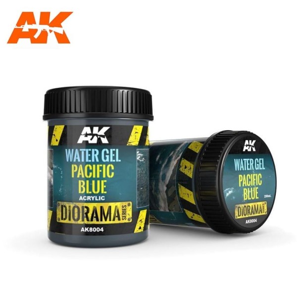 AK Interactive - Diorama Effects - Water Gel Pacific Blue (250ML)