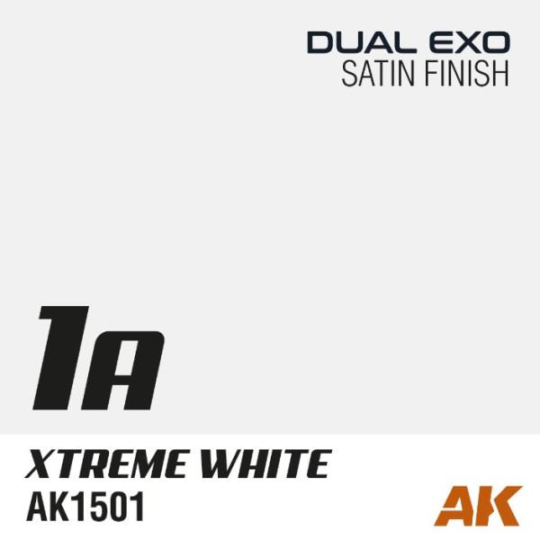 AK Interactive - DUAL EXO 1A – XTREME WHITE 60ml