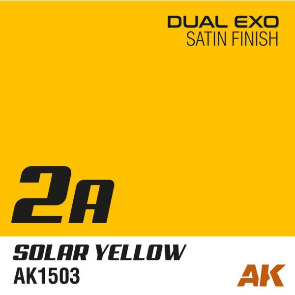 AK Interactive - DUAL EXO 2A – SOLAR YELLOW 60ml