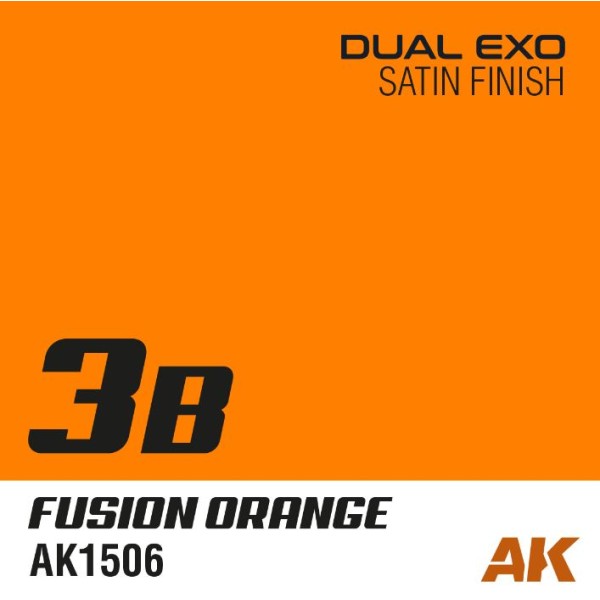 AK Interactive - DUAL EXO 3B – FUSION ORANGE 60ml