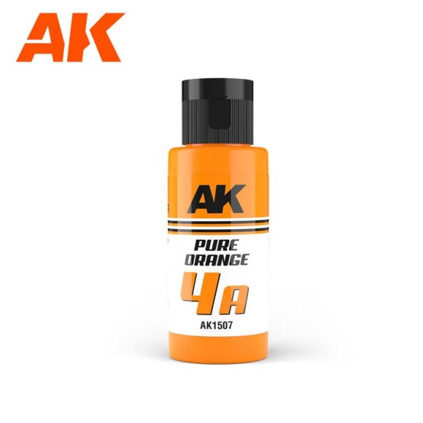 AK Interactive - DUAL EXO 4A – PURE ORANGE 60ml