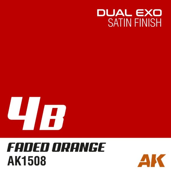 AK Interactive - DUAL EXO 4B – FADED ORANGE 60ml