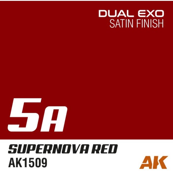 AK Interactive - DUAL EXO 5A – SUPERNOVA RED 60ml