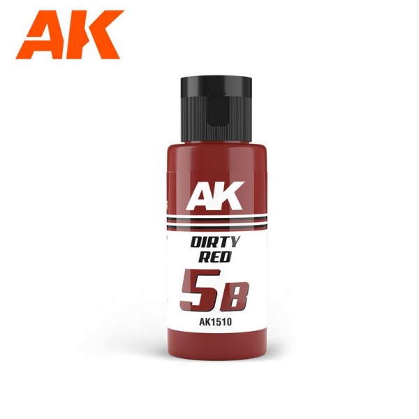 AK Interactive - DUAL EXO 5B – DIRTY RED 60ml