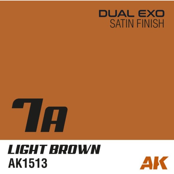 AK Interactive - DUAL EXO 7A – LIGHT BROWN 60ml