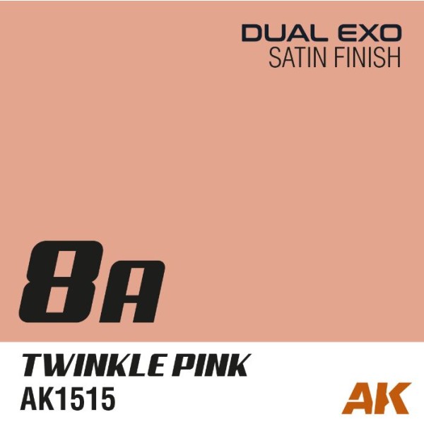 AK Interactive - DUAL EXO 8A – TWINKLE PINK 60ml