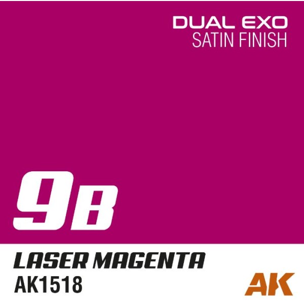 AK Interactive - DUAL EXO 9B – LASER MAGENTA 60ml