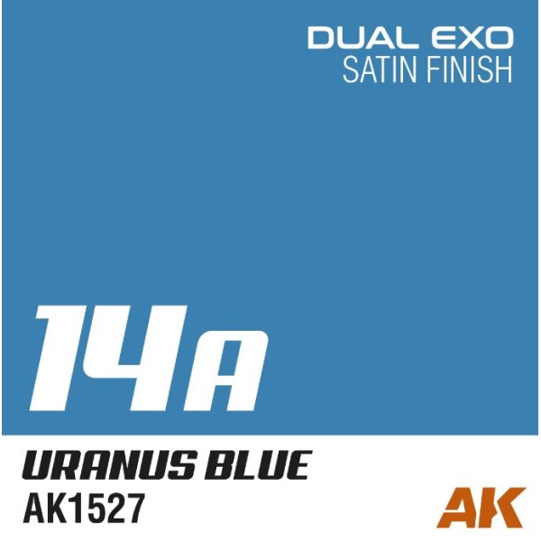 AK Interactive - DUAL EXO 14A – URANUS BLUE 60ml