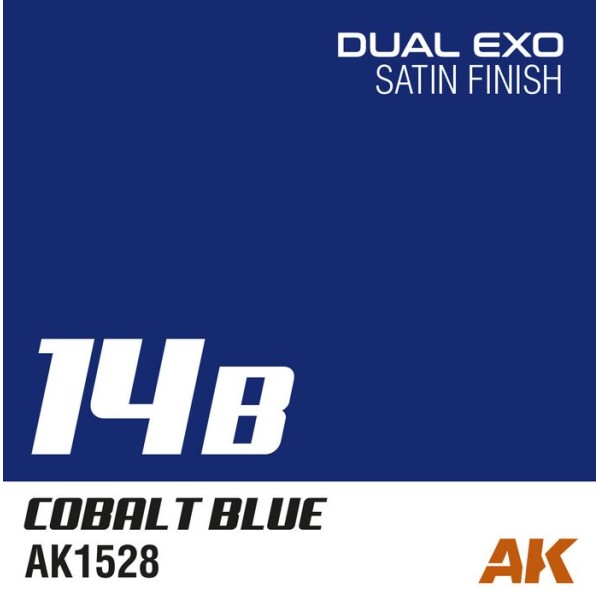AK Interactive - DUAL EXO 14B – COBALT BLUE 60ml
