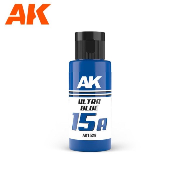 AK Interactive - DUAL EXO 15A – ULTRA BLUE 60ml