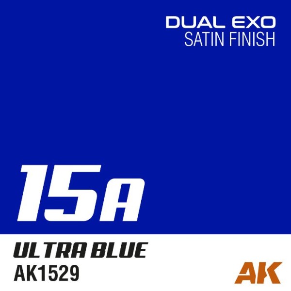 AK Interactive - DUAL EXO 15A – ULTRA BLUE 60ml