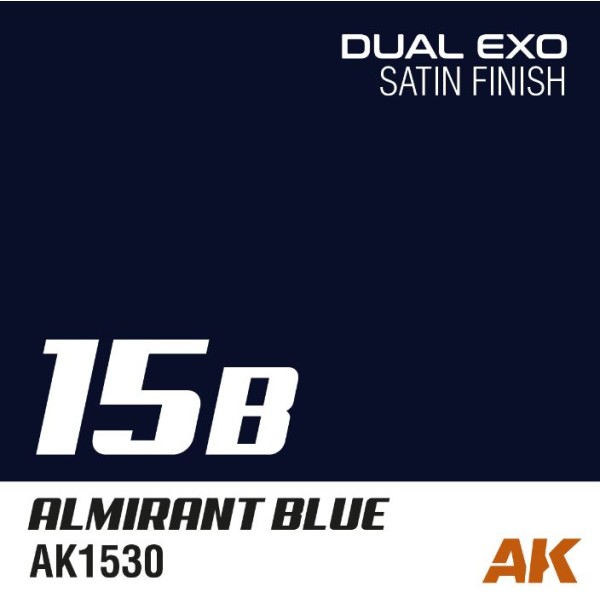 AK Interactive - DUAL EXO 15B – ALMIRANT BLUE 60ml