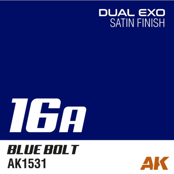 AK Interactive - DUAL EXO 16A – BLUE BOLT 60ml
