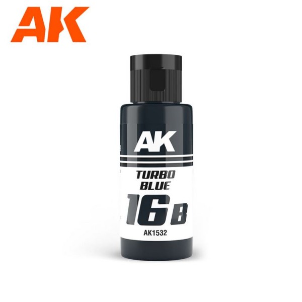 AK Interactive - DUAL EXO 16B – TURBO BLUE 60ml