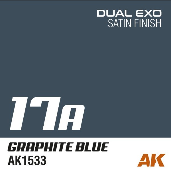 AK Interactive - DUAL EXO 17A – GRAPHITE BLUE 60ml