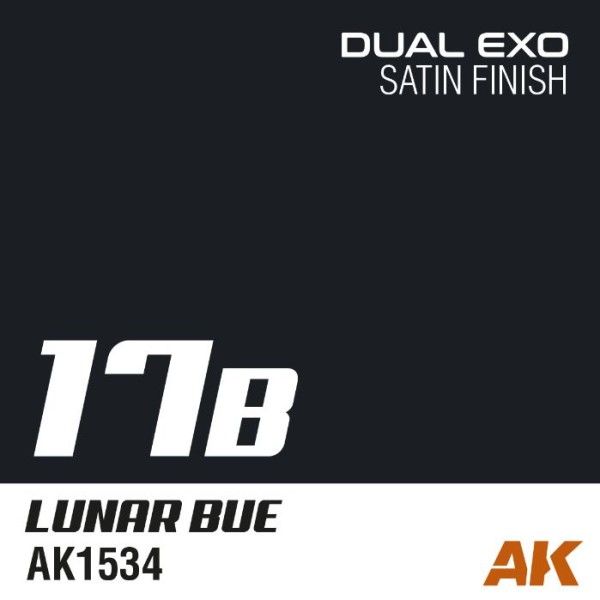 AK Interactive - DUAL EXO 17B – LUNAR BLUE 60ml