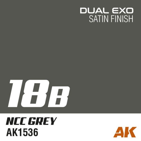 AK Interactive - DUAL EXO 18B – NCC GREY 60ml