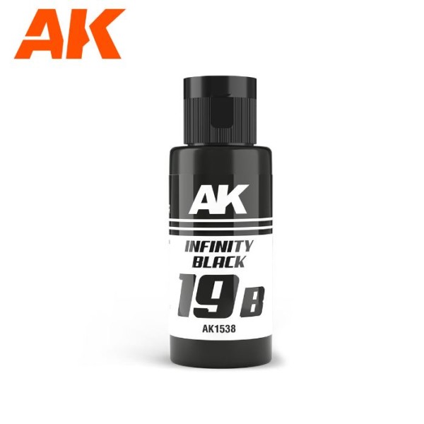 AK Interactive - DUAL EXO 19B – INFINITY BLACK 60ml