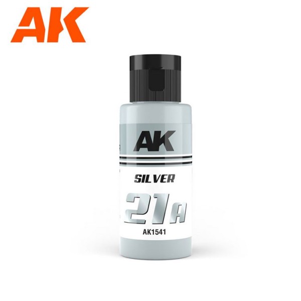 AK Interactive - DUAL EXO 21A – SILVER 60ml