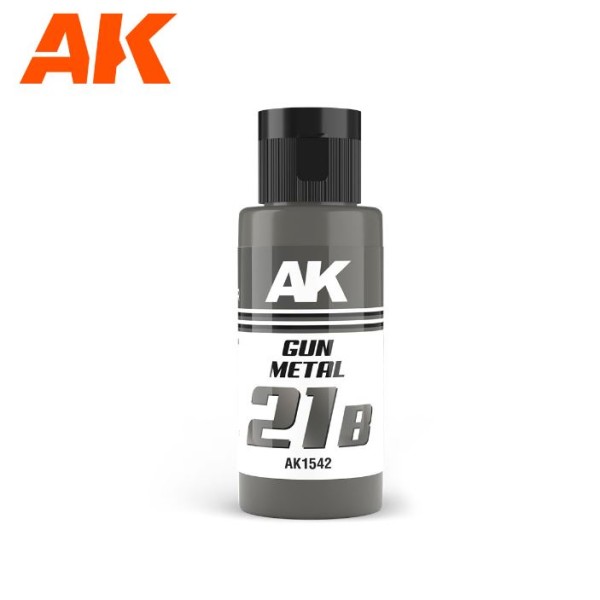 AK Interactive - DUAL EXO 21B – GUN METAL 60ml