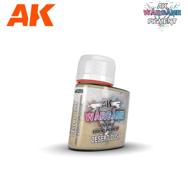 AK Interactive - ENAMEL LIQUID PIGMENT - DESERT DUST