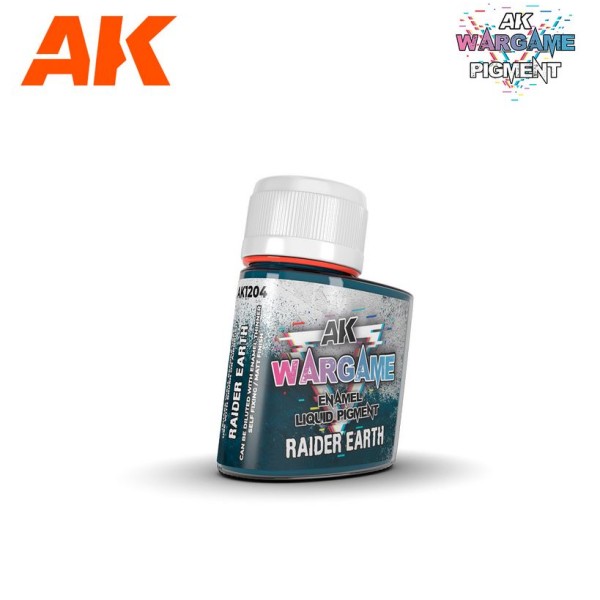 AK Interactive - ENAMEL LIQUID PIGMENT - RAIDER EARTH