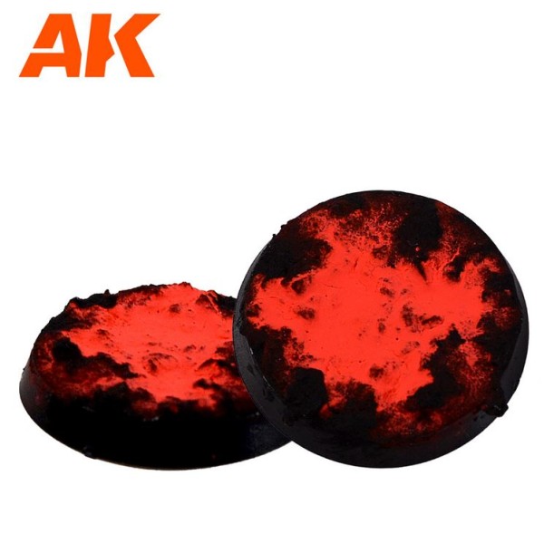 AK Interactive - ENAMEL LIQUID PIGMENT - FLUORESCENT RED