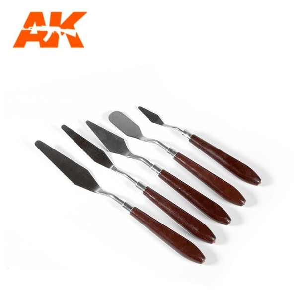 AK Interactive - MODELING SPATULAS SET