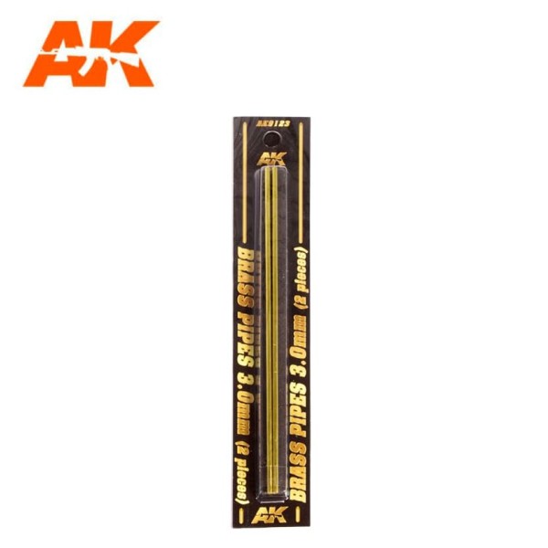 AK Interactive - Brass Rods - 3.0mm (2)