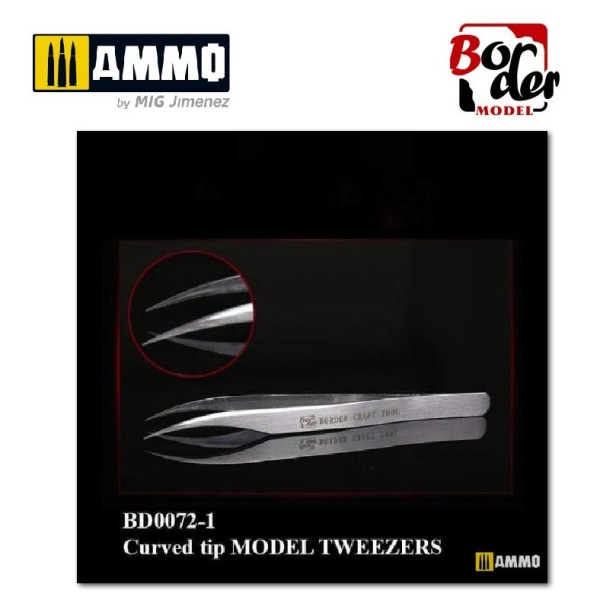 Mig Ammo - Curved Tip Model Tweezers