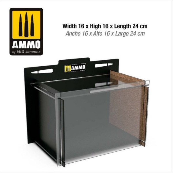 Clearance - Mig - Ammo - Modular System Workshop - Display Case Large