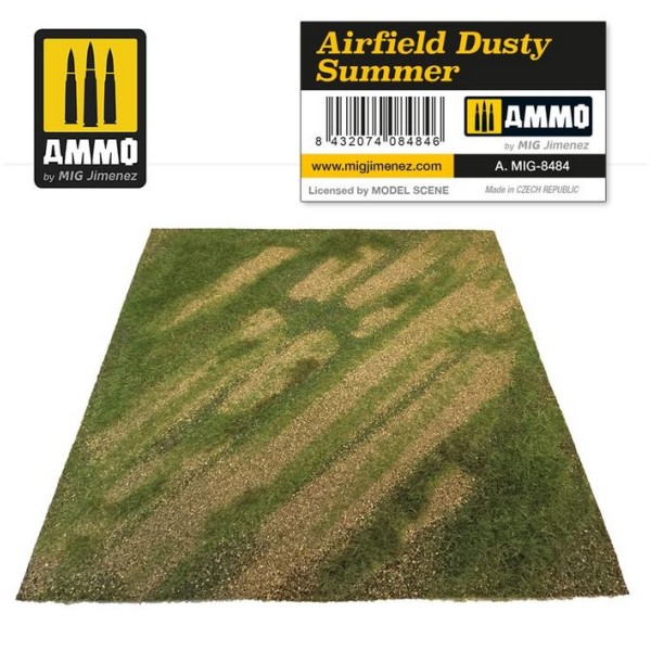 MiG - AMMO - Scenic Mats - AIRFIELD DUSTY SUMMER