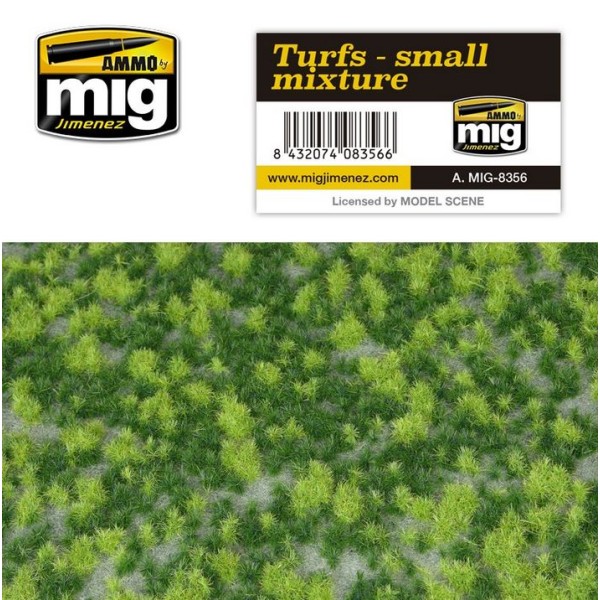 MiG - AMMO - Scenic Mats - TURFS SMALL MIXTURE