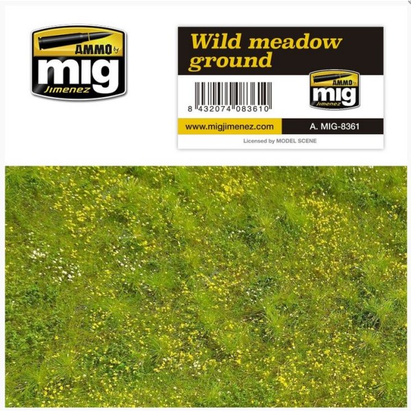 MiG - AMMO - Scenic Mats - WILD MEADOW GROUND