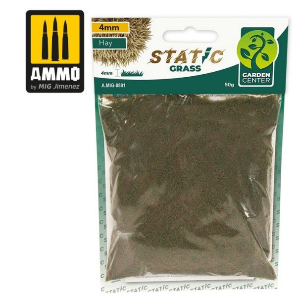 MiG - AMMO - Scenics - Static Grass – Hay - 4mm