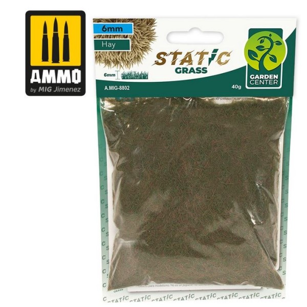 MiG - AMMO - Scenics - Static Grass – Hay - 6mm