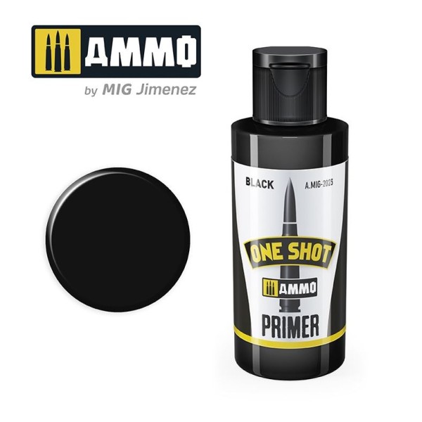 MiG - AMMO - ONE SHOT PRIMER - Black (60ml)