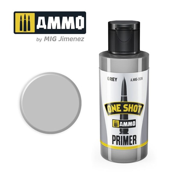 MiG - AMMO - ONE SHOT PRIMER - GREY (60ml)