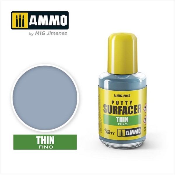 MiG AMMO - Putty Surfacer – Thin (30mL)