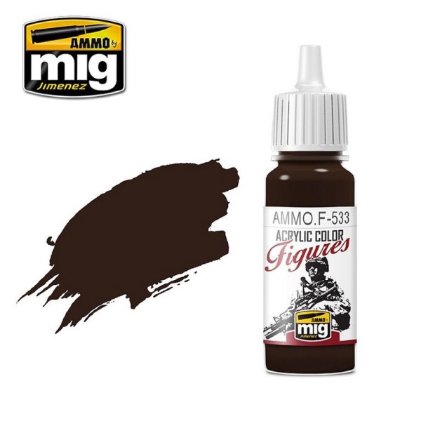 MIG AMMO - Special Figures Paints - Dark Brown (17ml)